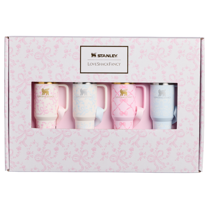 Stanley 1913 x LoveShackFancy Holiday Quencher ProTour Ornament Set - Easy Pantry Hydration